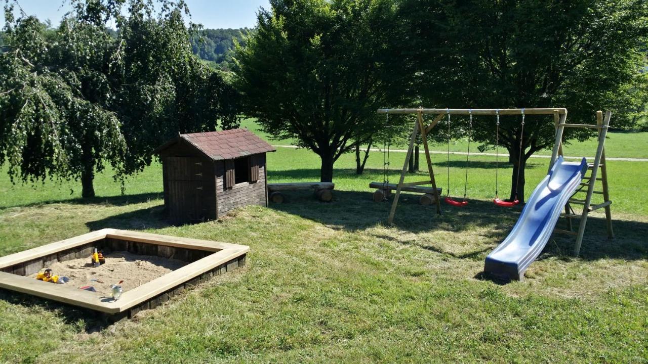 Landhaus Oberaurach Buitenkant foto